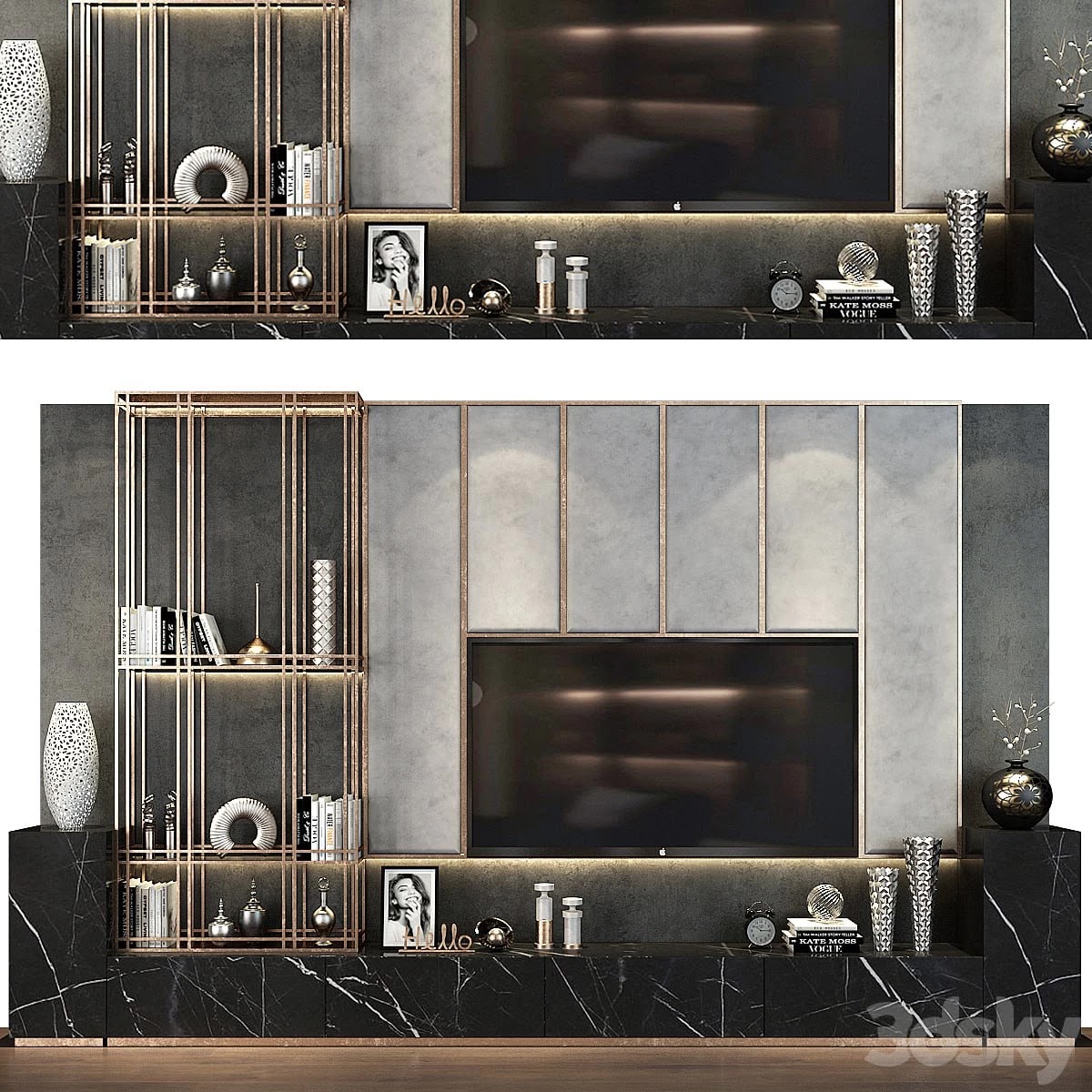 TV shelf 0512