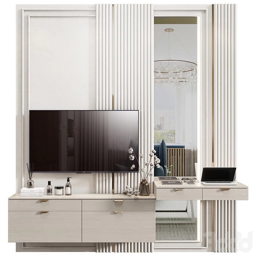 Room tv wall 11