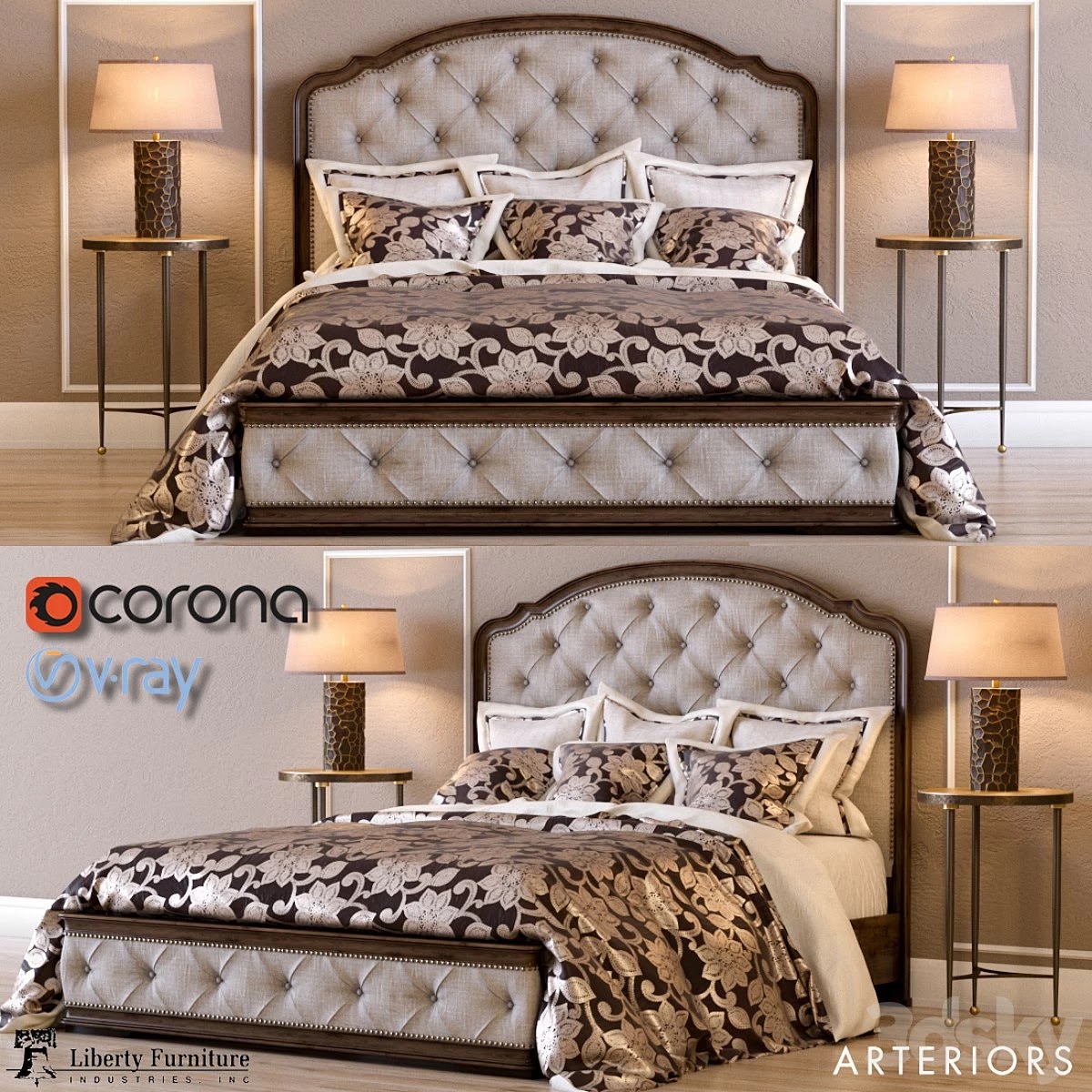 Liberty Amelia Queen Bed