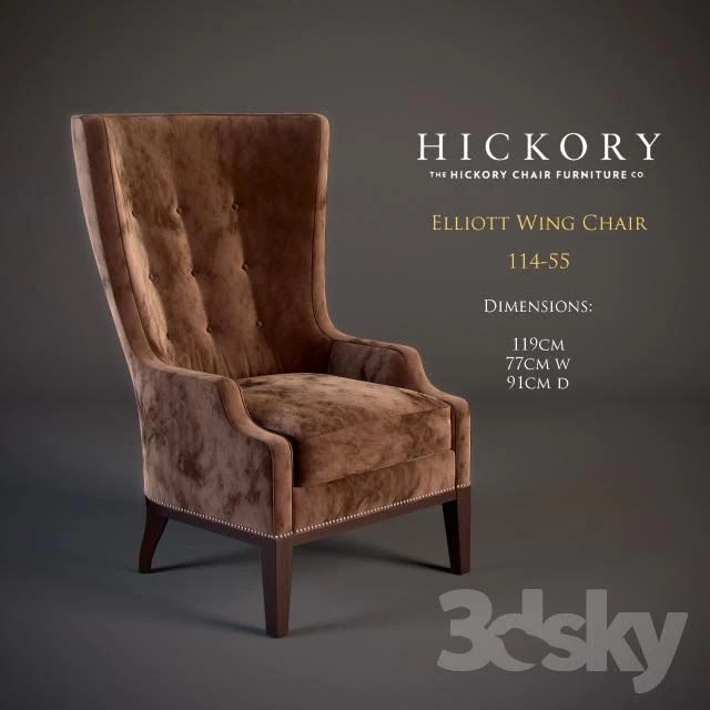 HICKORY / Elliott Wing Chair