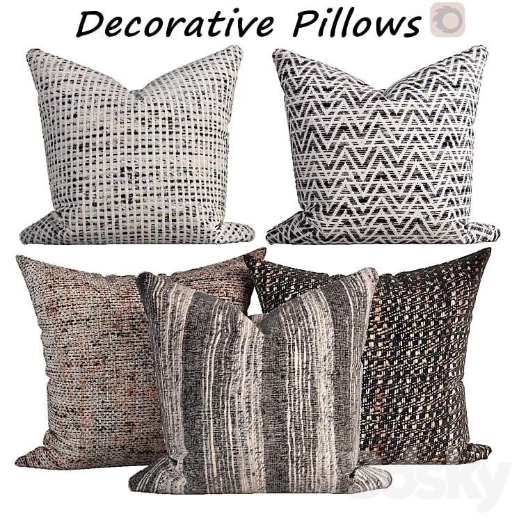 Decorative pillows set 587