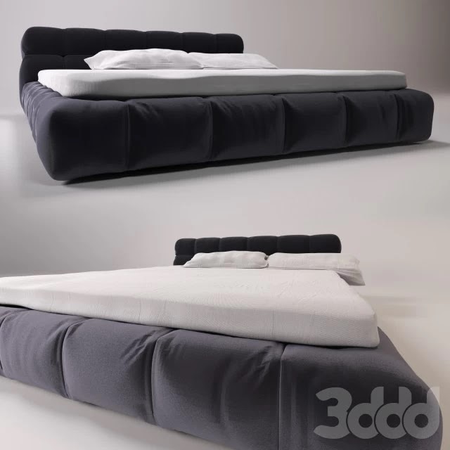 Tufty bed