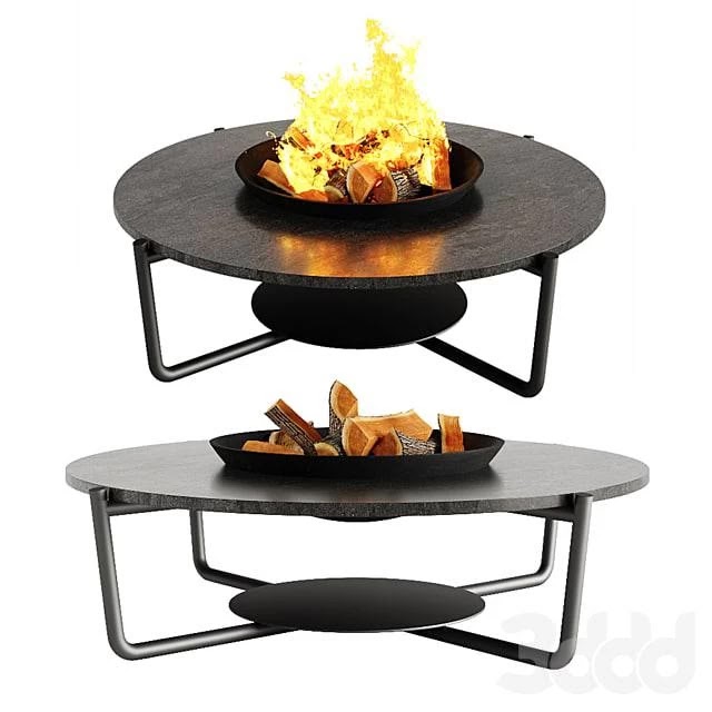 Talenti - Domino Round Coffee Table In 2 Colors