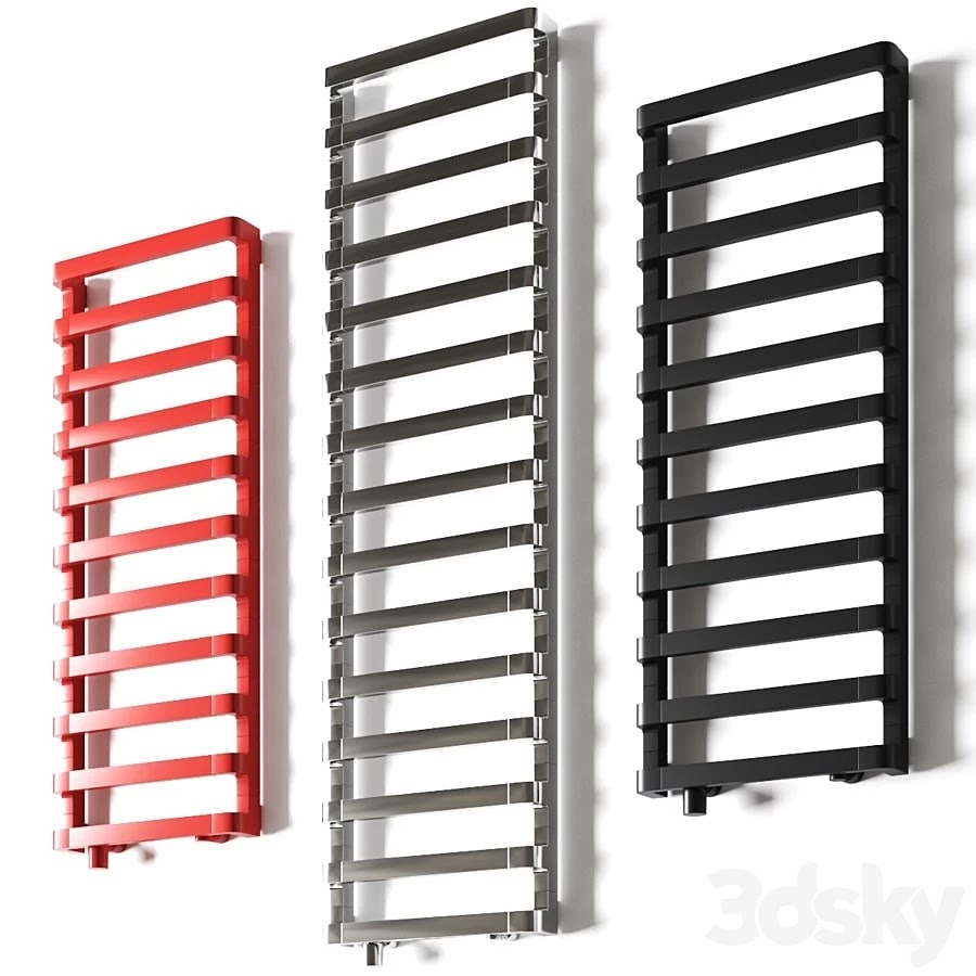 Step by Irsap Radiator Towel rail step irsap metal chromium wall heated towel rail radiator minimalism art deco