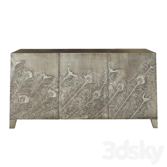 Peacock Entertainment Console by Bernhardt.