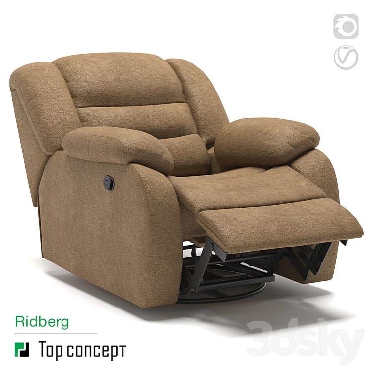 Recliner armchair Ridber