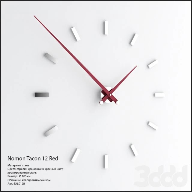 Nomon Tacon 12 Lacquer Red