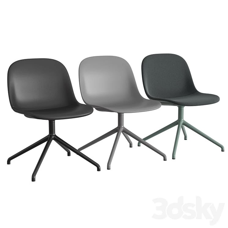 Muuto Fiber Side Chair Swivel Base