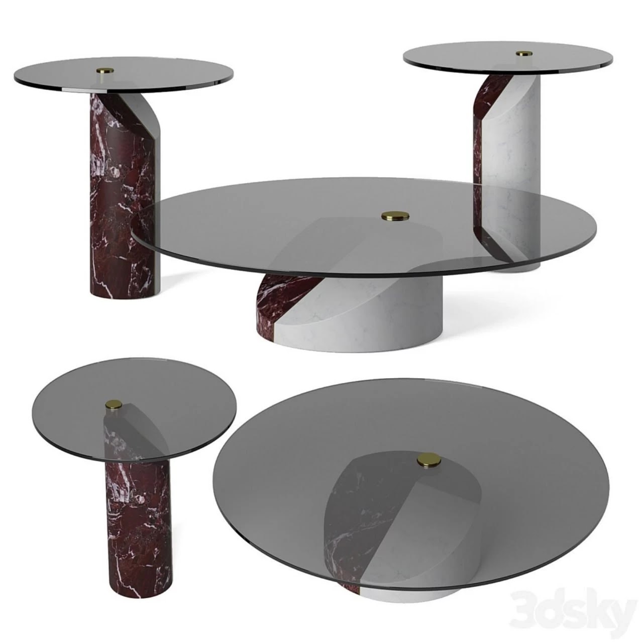 ZIGGY table set. Baxter.