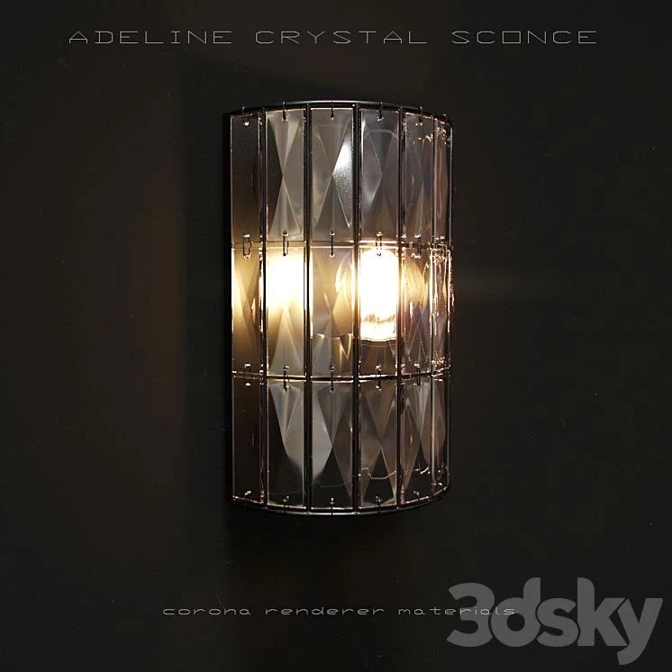 ADELINE CRYSTAL SCONCE