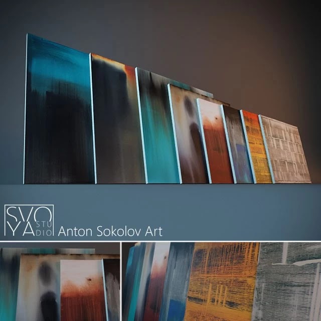 Paintings by Anton Sokolov. Series 1
