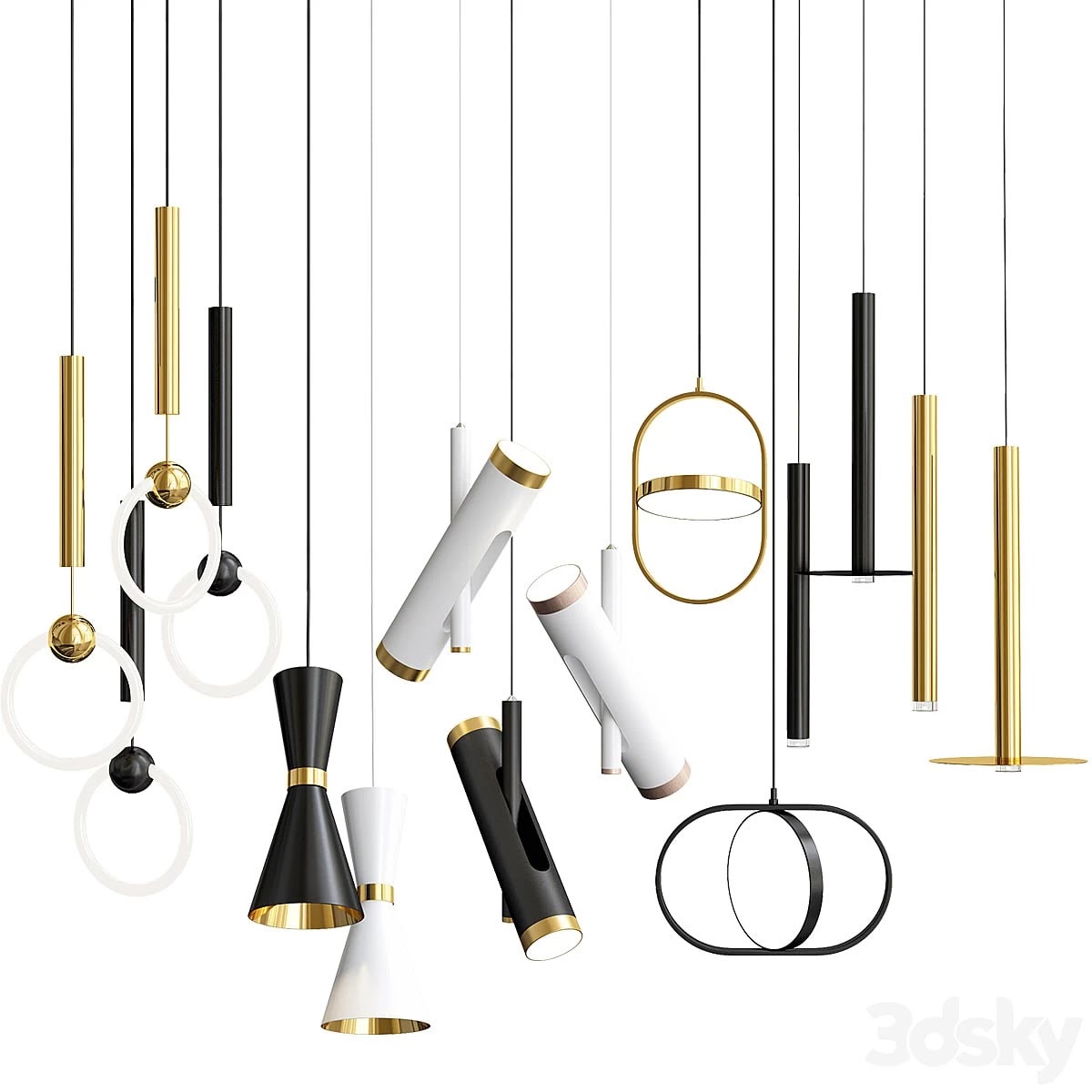 Super Exclusive Pendant Lights Set 2 #