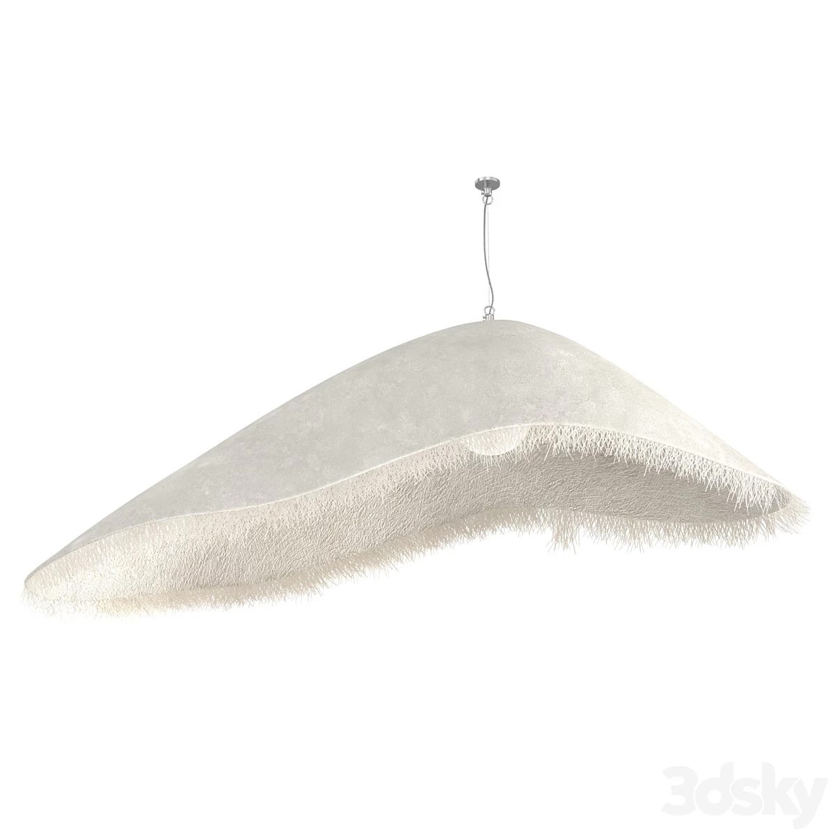 Karman fiberglass pendant lamp moby dick