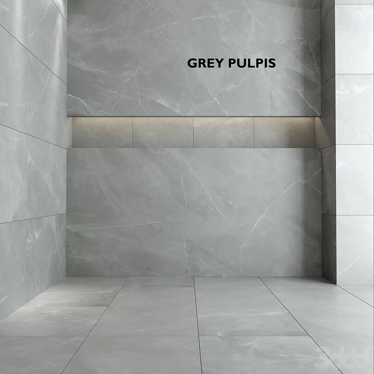 Tubadzin Monolith Grey Pulpis