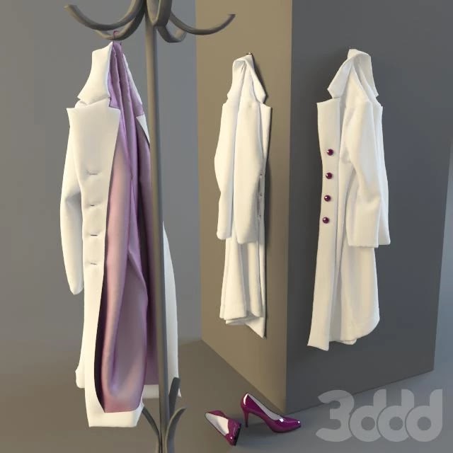 A coat on a hanger
