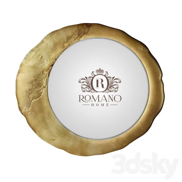 (OM) Mirror Mirror Gold Grand and Gold Golden Romano Home