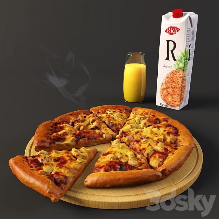 Pizza "Hawaiian"
