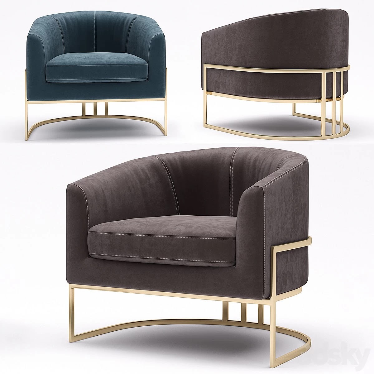 Crate & Barrel Tub Chair