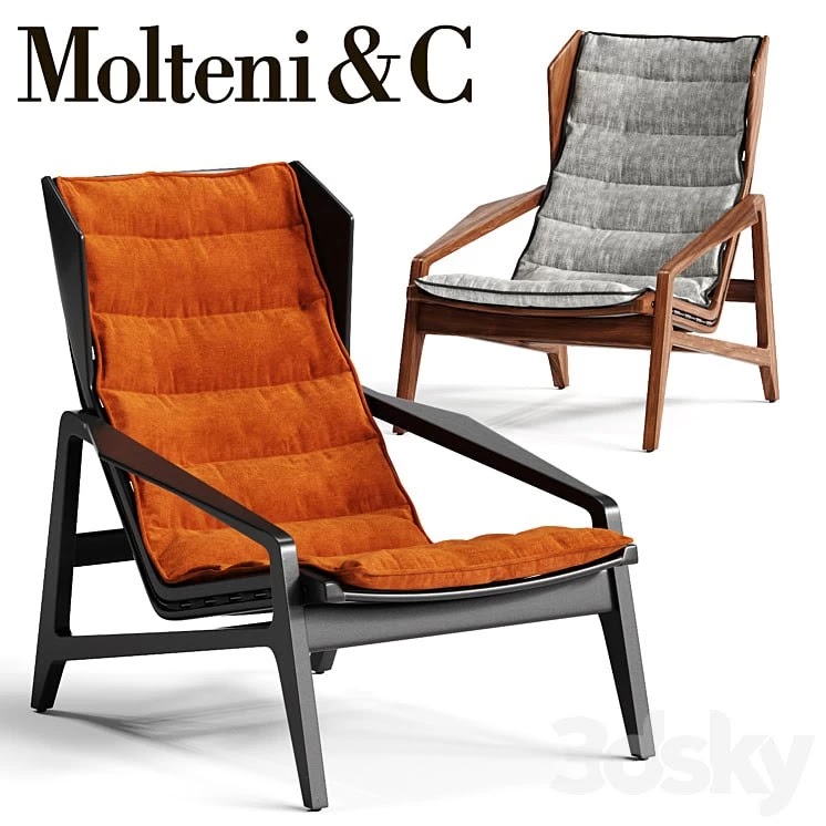 Molteni & C D Armchair .