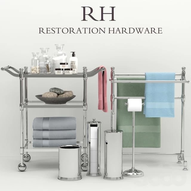 Restoration Hardware bathroom acsessories 4 #​​salt