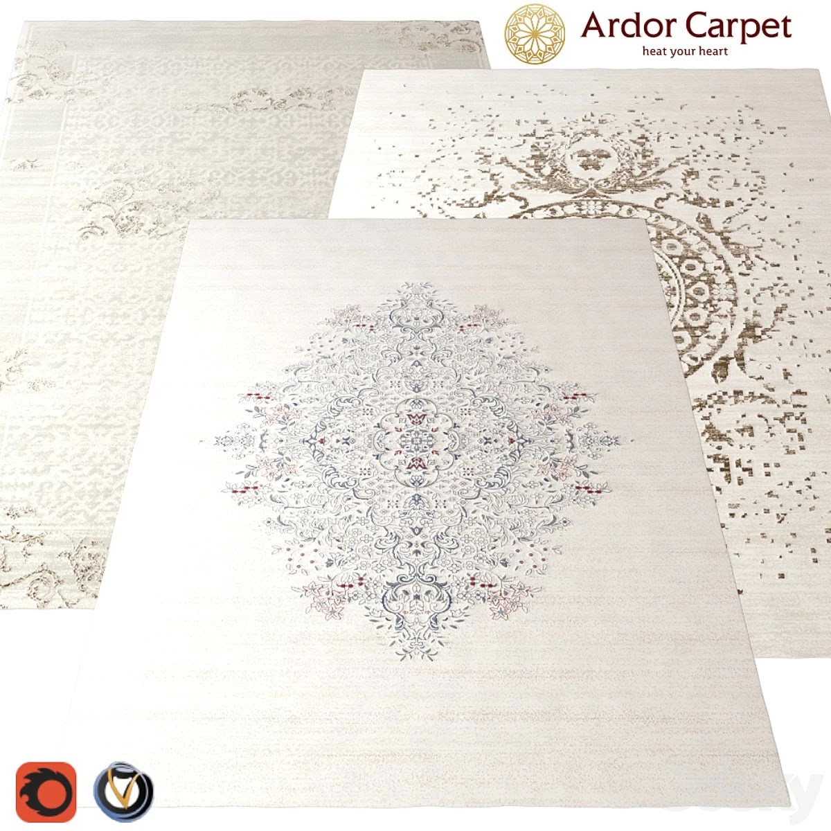 Carpet Ardor (Modesty) 2400х3000 (3 colors)