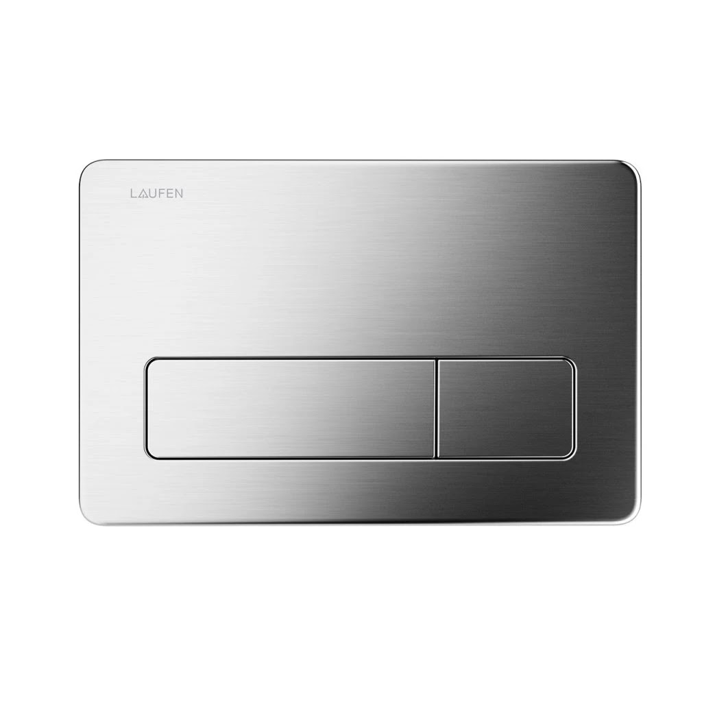 AW2 Inox Dual Flush Plate by Laufen