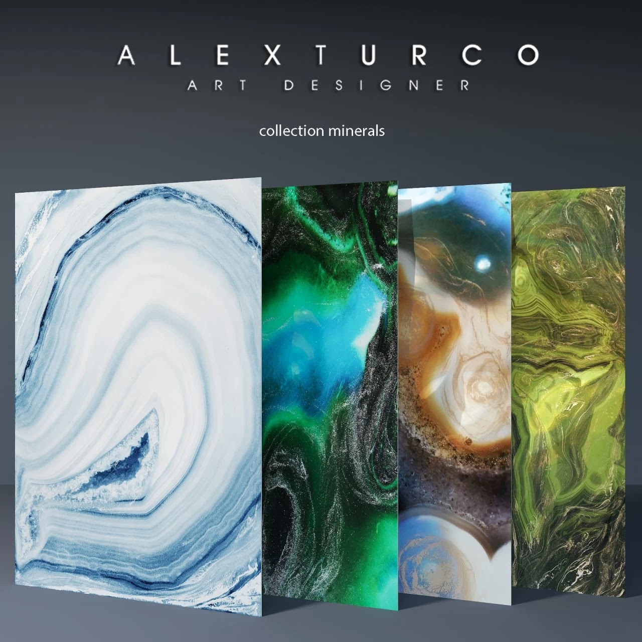 Art-panel "Alex Turco" collection "Minerals"