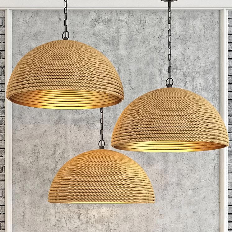 Dome Rope Chandelier