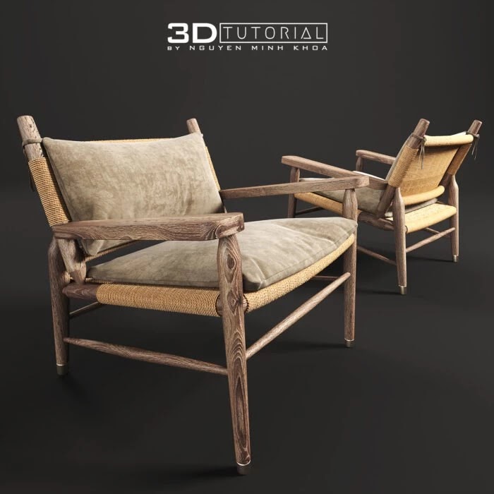 by Nguyen Minh Khoa Rope Chair