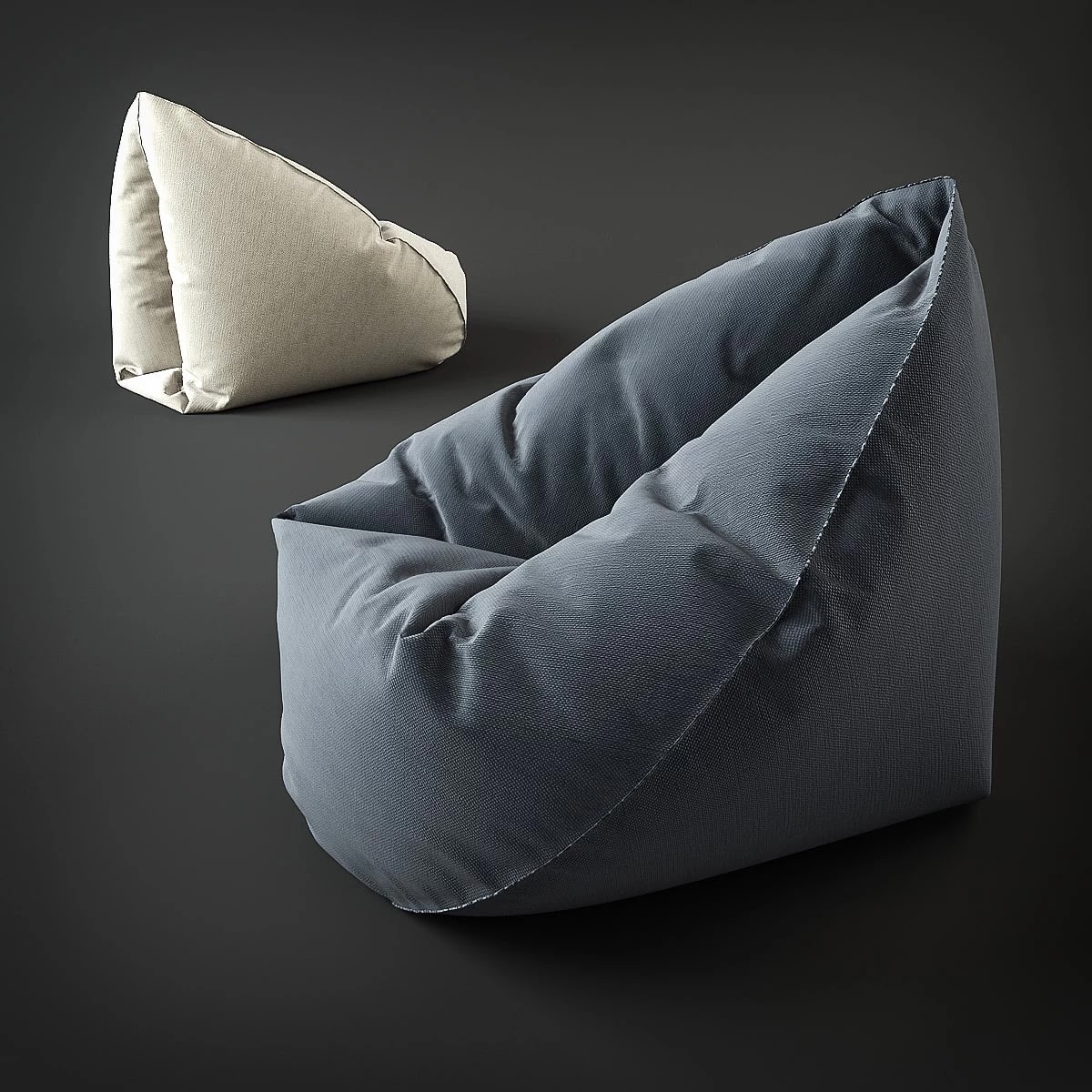 Frameless chair