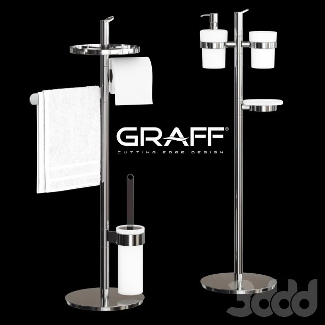 Graff set for bath SENTO Series, standing accessories