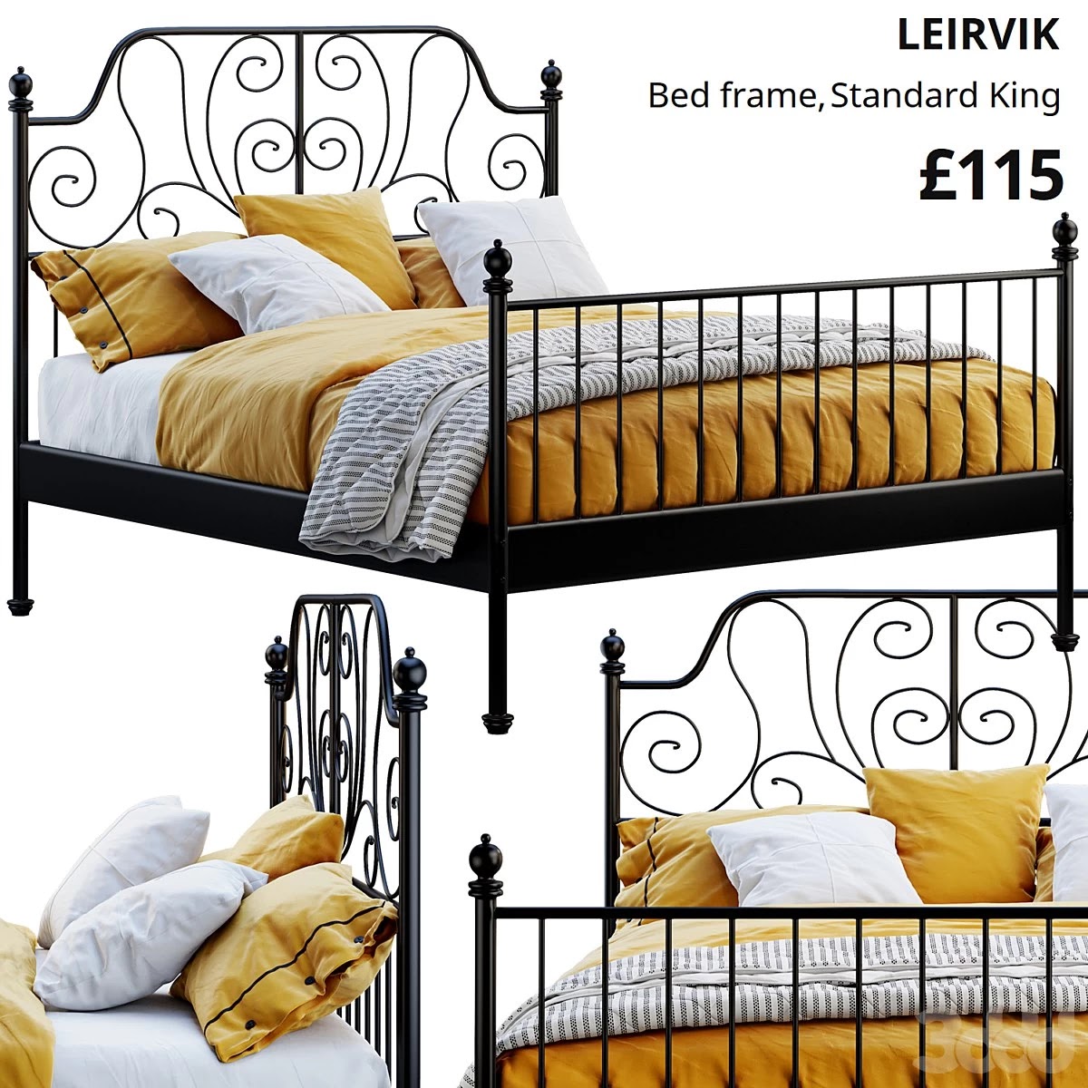 Ikea leirvik bed