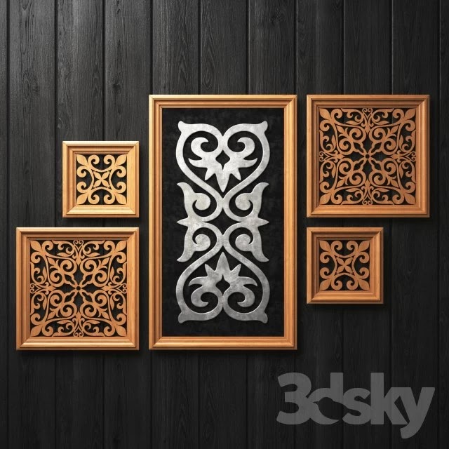 frames with ornaments