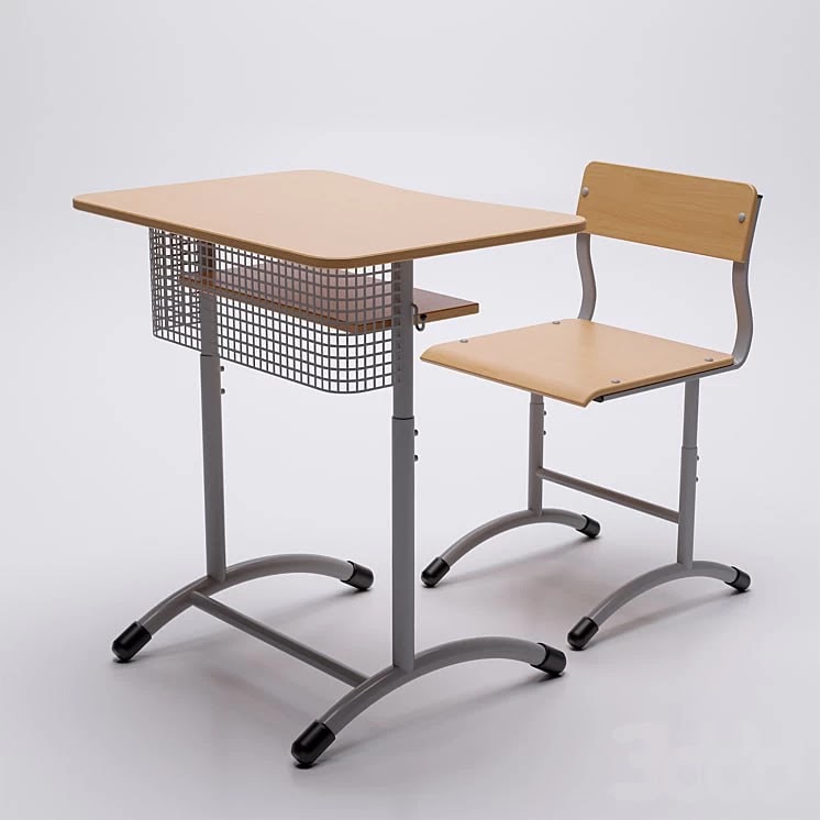 Chair and student's desk "Extra"
