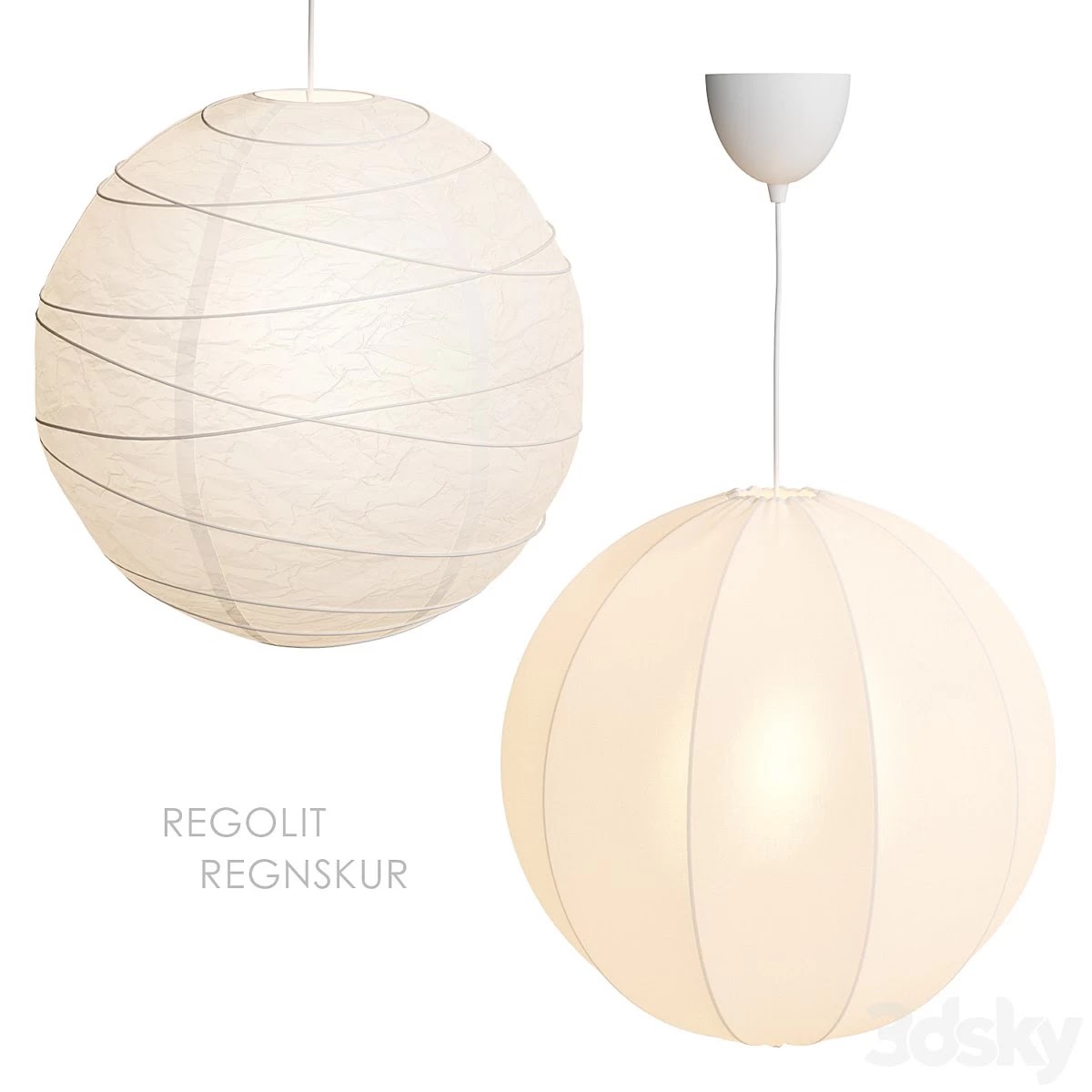 IKEA REGOLIT / REGNSKUR Pendant lamp