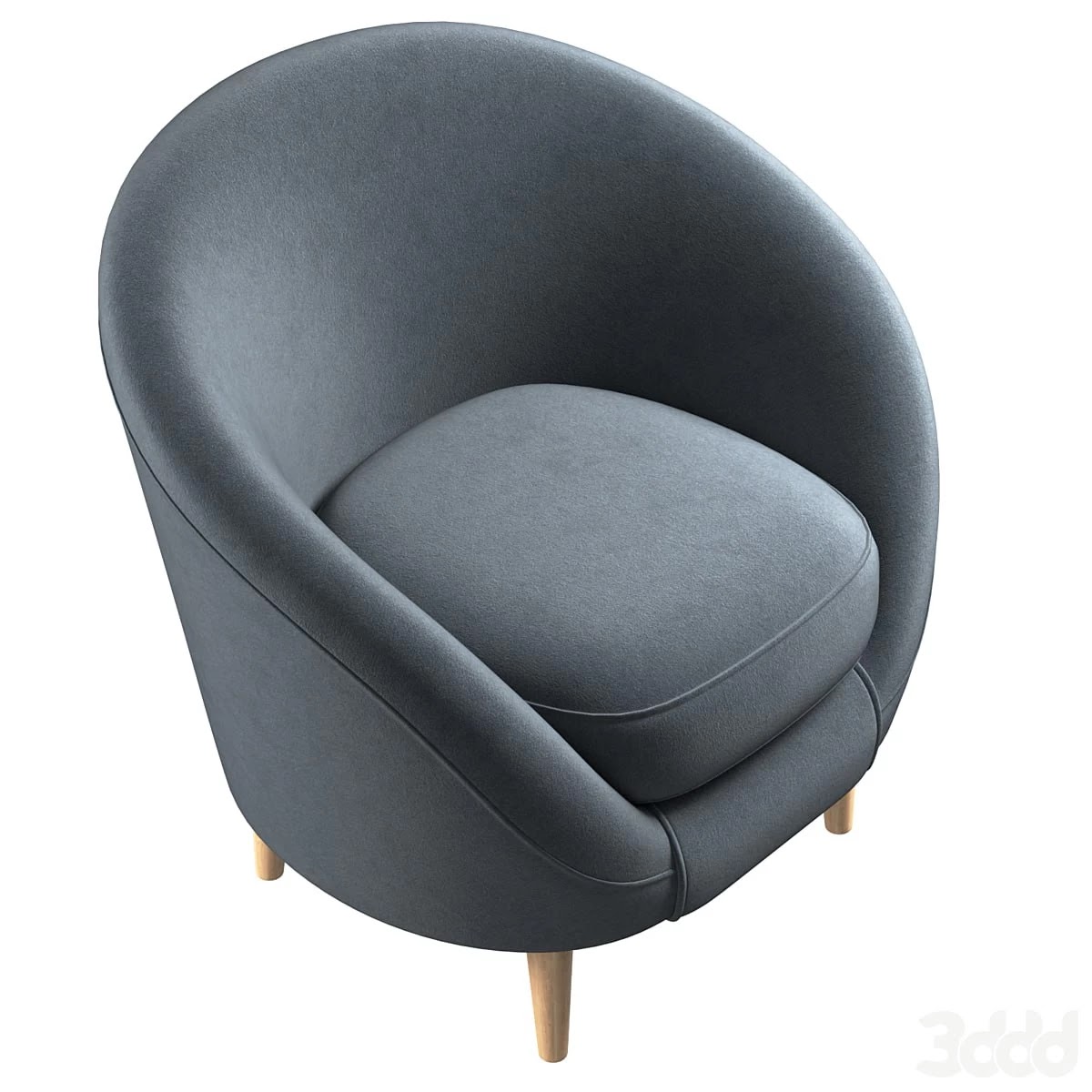 Armchair Volsey Happy Grafit