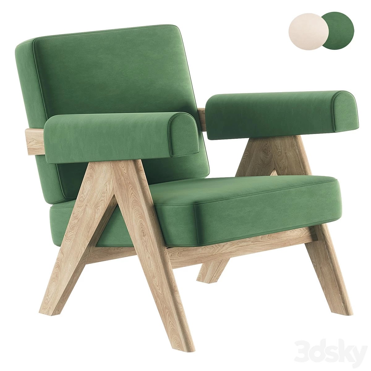 053 Capitol Complex Armchair