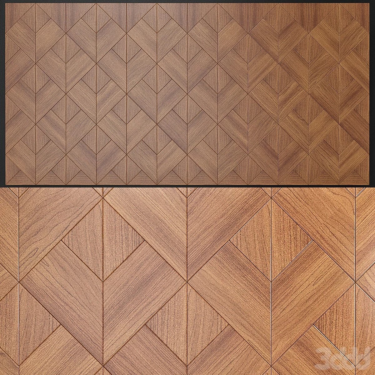 Wooden wall panels
