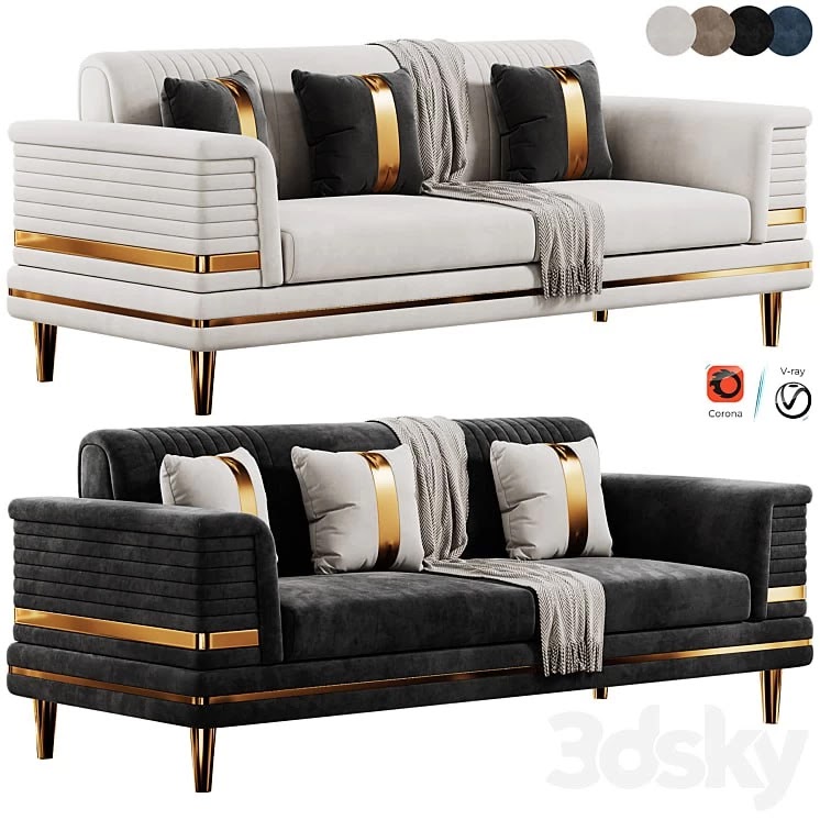 FH 7166 Sofa Set