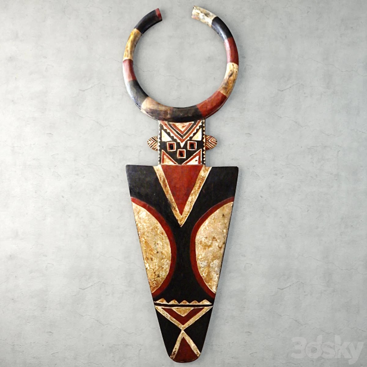 African Large Senufo Wall Mask