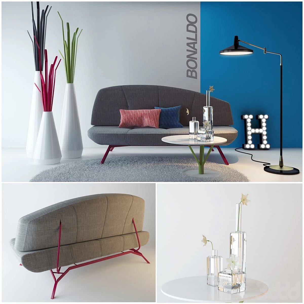 Bonaldo Living Room Set
