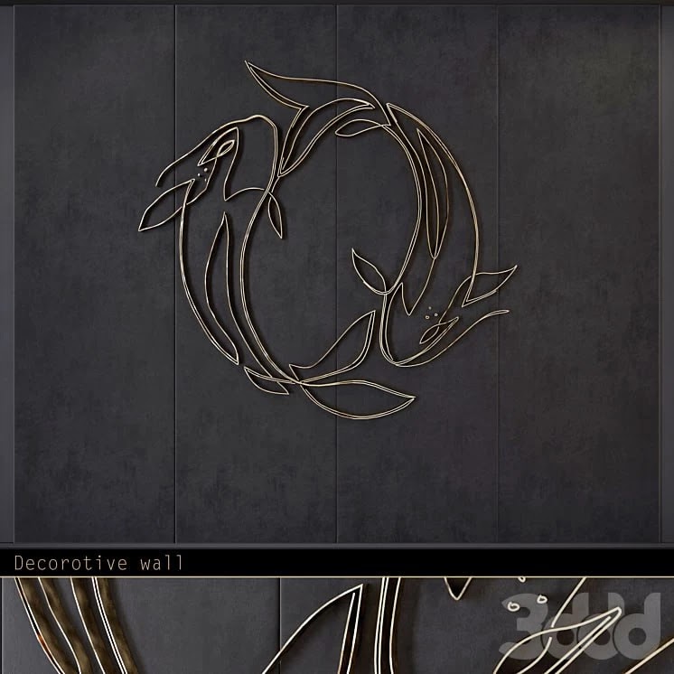 Waves - Metal wall panel _WL27