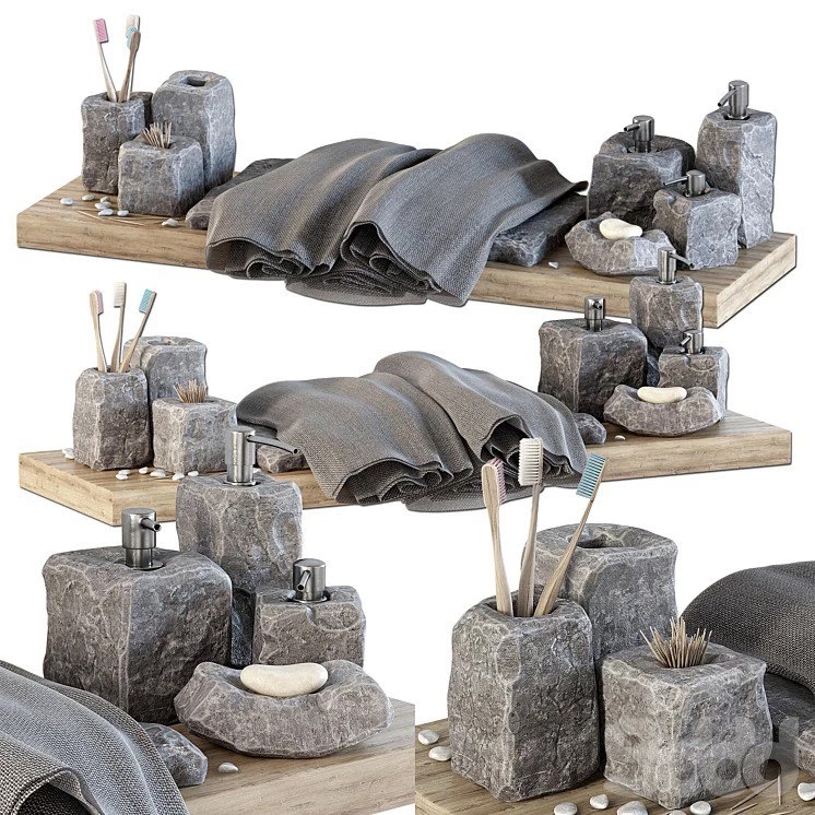 Batroom decor stone soap n2