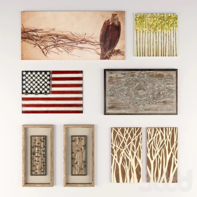 Set of 9 pictures