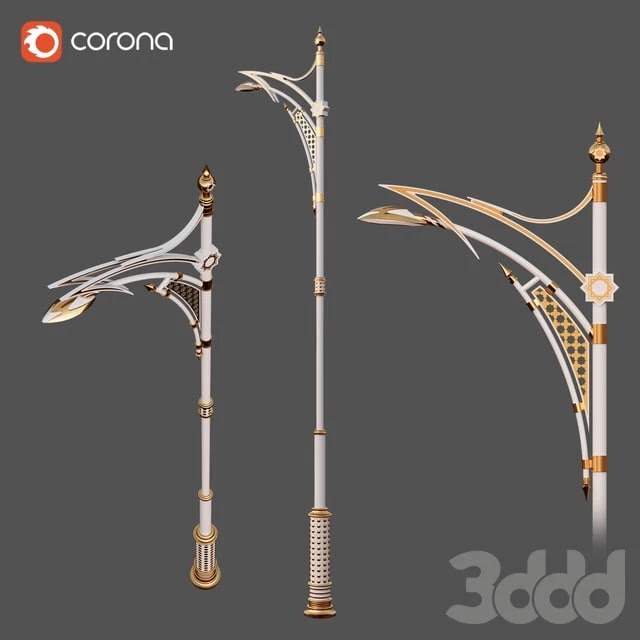 Street lamp pattern detailed 02