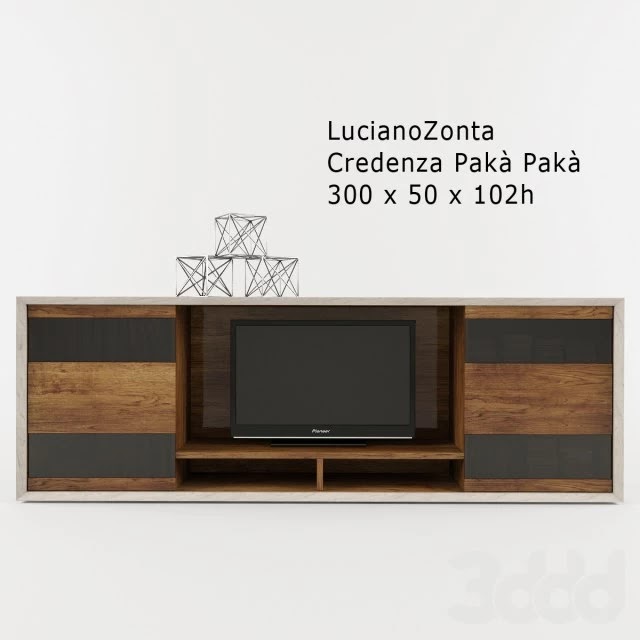 Wardrobe LucianoZonta TV, books