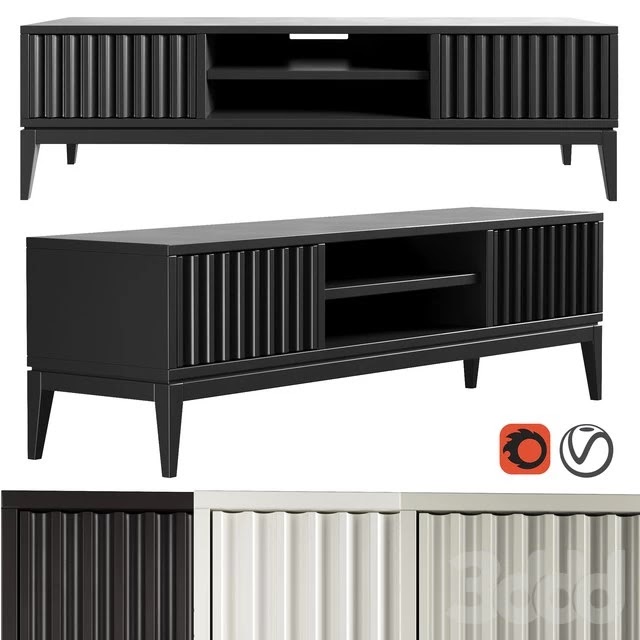 Dantone Home 2-drawer Austin TV Stand
