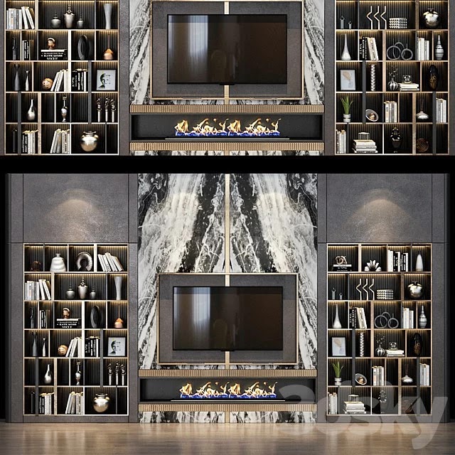 TV shelf 0278