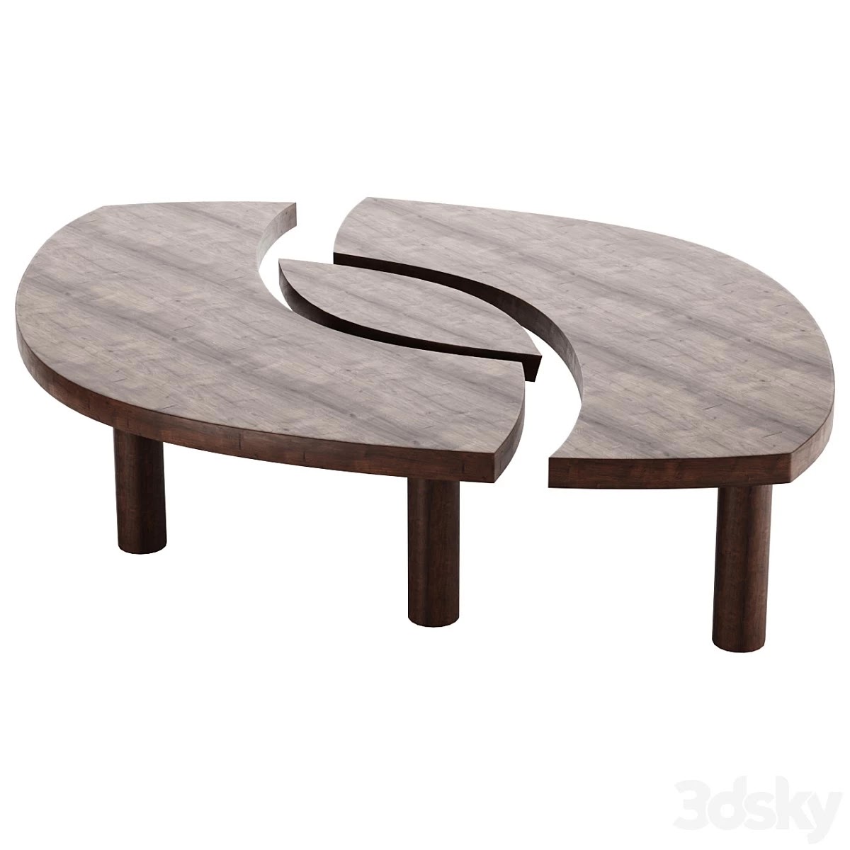 Coffee table Pierre Chapo 'T22C' - 1972 coffee table