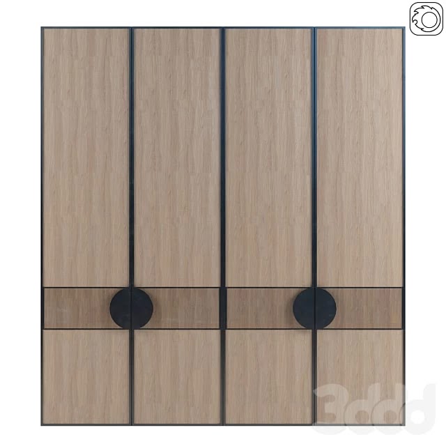 Hungry wooden closet